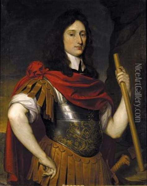 Portrait Of Philip, Prince Palatine Oil Painting - Jonson van Ceulen