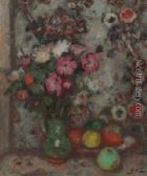 Nature Morte Oil Painting - Georges dEspagnat