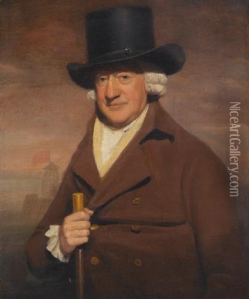 Portrait Of A Merchant Of The East India Company Oil Painting - Sir Henry Raeburn