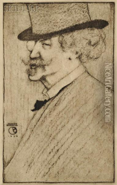 James Abbott Mcneill Whistler Oil Painting - Ernest Haskell