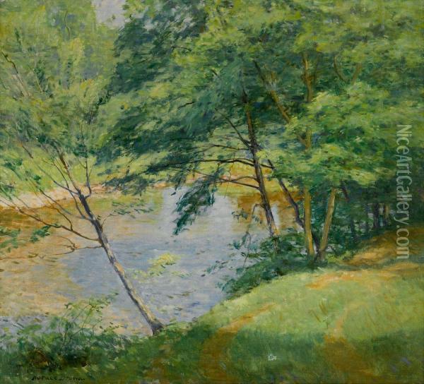 Midsummer Oil Painting - Horace Brown