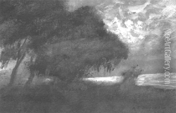 Approaching Storm Oil Painting - Alexander John Drysdale