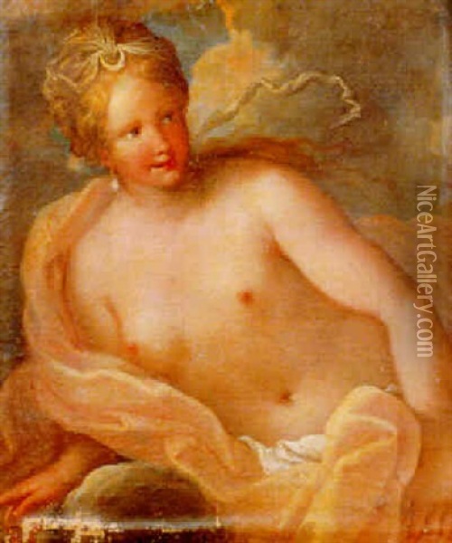 Giovane Donna In Diana Oil Painting - Pietro (Libertino) Liberi