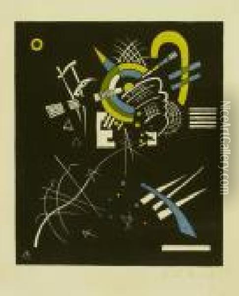 Kleine Welten Vii Oil Painting - Wassily Kandinsky