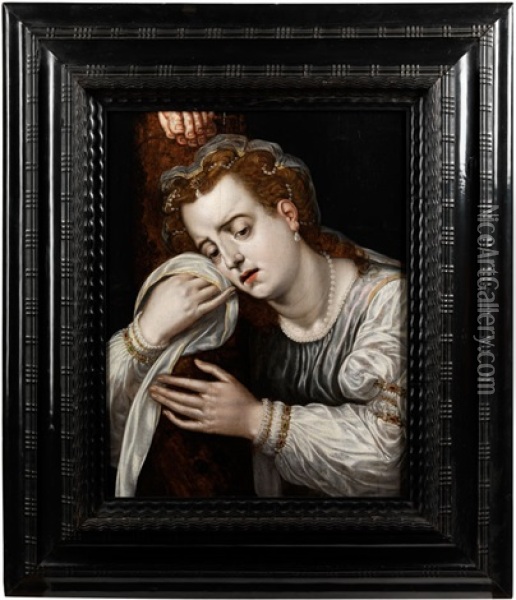 Die Heilige Magdalena Oil Painting - Frans Floris the Elder