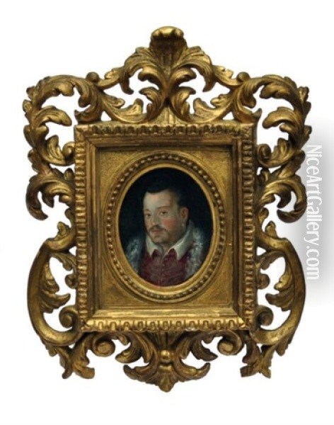 Portrait De Ferdinand Ier De Medicis Oil Painting - Alessandro di Cristofano Allori