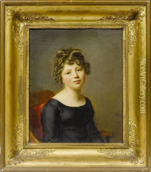 Portrait D'amelie
Munier-romilly Oil Painting - Firmin Massot