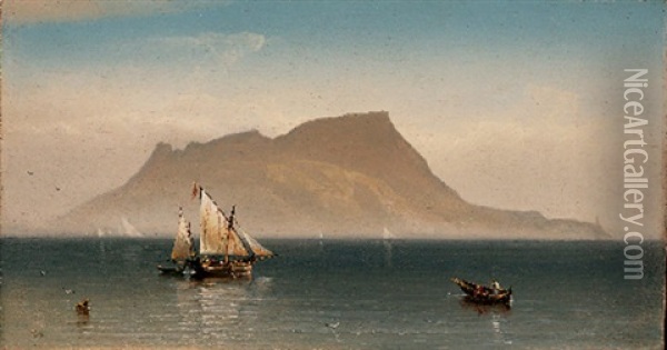 Morning At Gibraltar Oil Painting - Charles Temple Dix