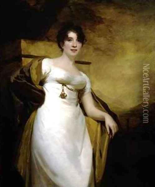 Mrs Vere of Stonebyres Oil Painting - Sir Henry Raeburn