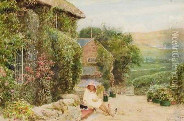 Yealscombe Oil Painting - Robert Walker Macbeth