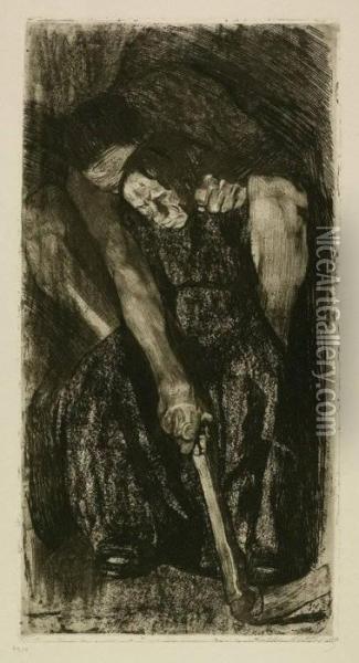 Inspiration Oil Painting - Kathe Kollwitz