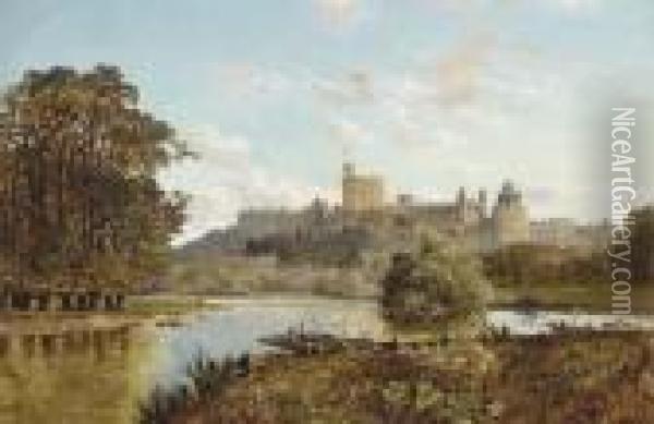 Windsor Oil Painting - Edmund John Niemann, Snr.