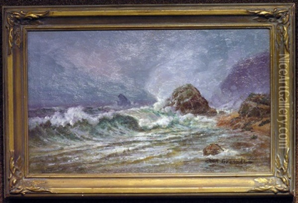 Seascape Oil Painting - Deidrich Henry Gremke