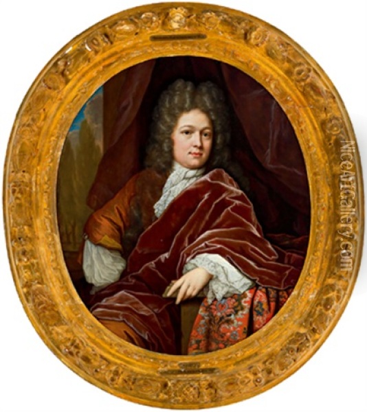 Bildnis Von Adriaan Van Bredehoff, Heer Van Oosthuizen Oil Painting - Johan van Haensbergen