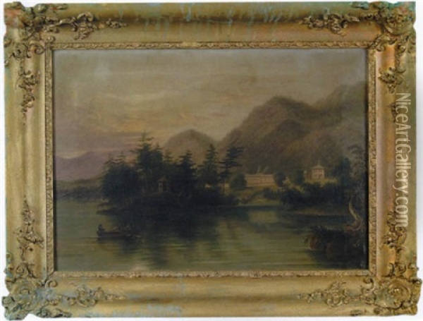 Caldwell, Lake George Oil Painting - Samuel Lancaster Gerry