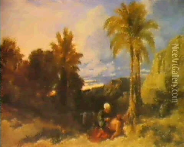 The Good Samaritan Oil Painting - William James Mueller