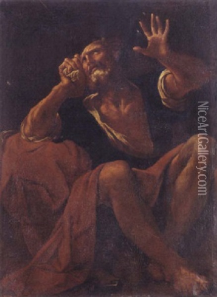 Saint Peter Oil Painting - Ludovico Carracci