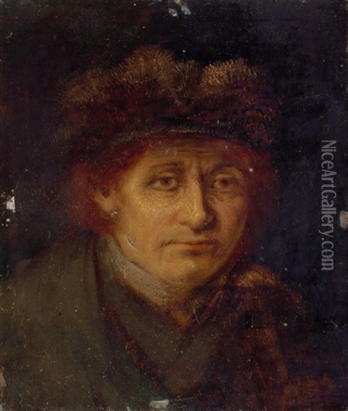 Bildnis Eines Mannes Oil Painting -  Rembrandt van Rijn