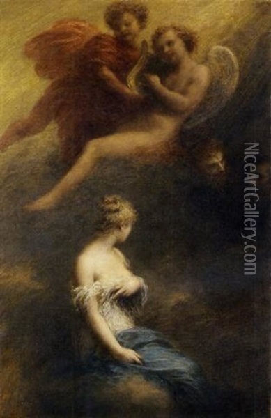 La Damnation De Faust Oil Painting - Henri Fantin-Latour