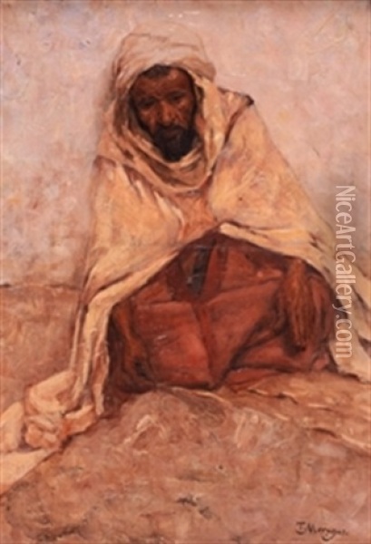 Arabe Oil Painting - Tomas Moragas Torras