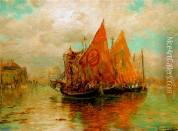 Venice Oil Painting - George Herbert McCord