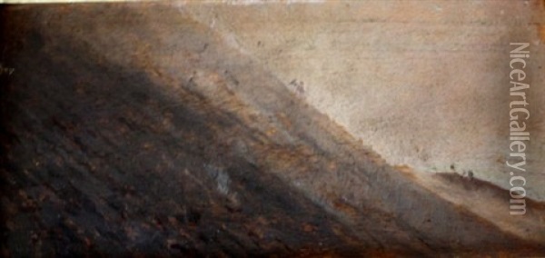 Paysage De Montagne Oil Painting - Giuseppe de Nittis