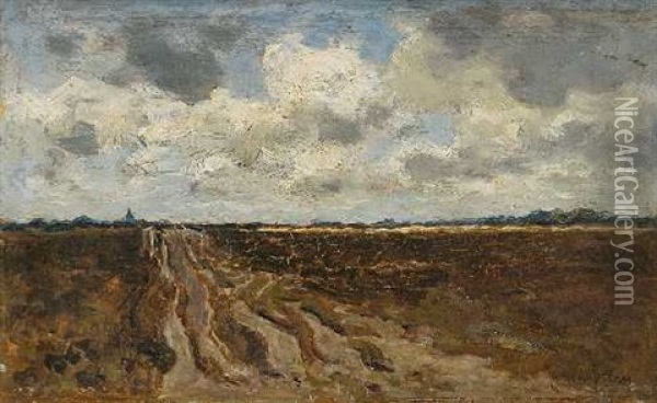 Weite Herbstliche Landschaft Oil Painting - Johannes Cornelis van Essen