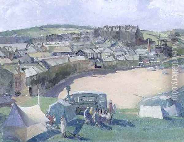 Near St Ives Oil Painting - Boris V. de Heroys