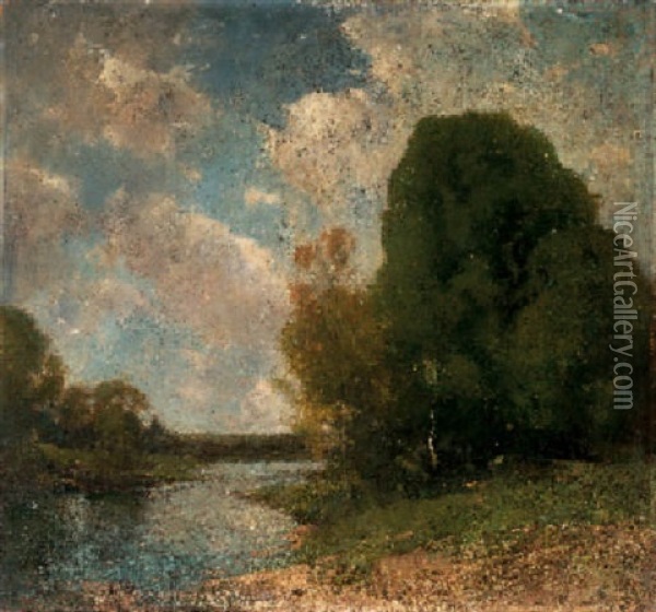 Landscape Oil Painting - Emil Carlsen