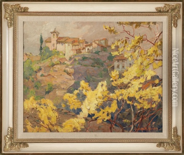 Vista Rural Oil Painting - Joseph Pierre Birren