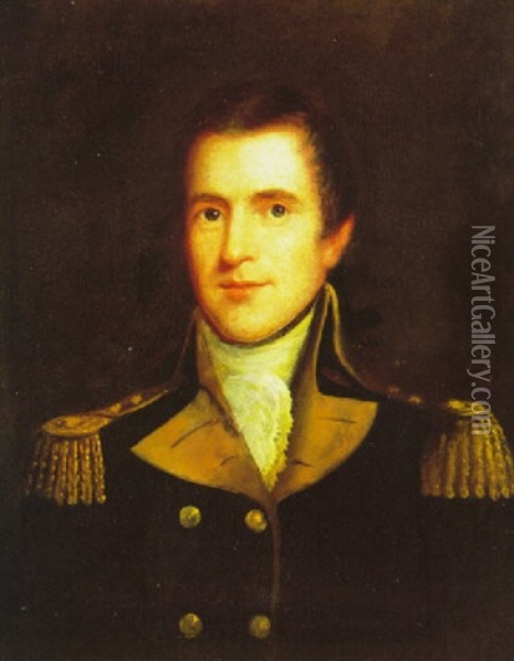 Portrait Of Sir William Torrey Oil Painting - Rembrandt Peale