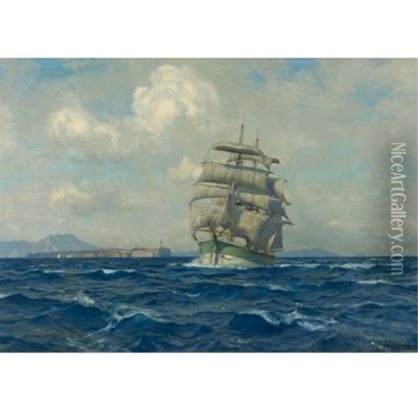 Off A Headland Oil Painting - Michael Zeno Diemer