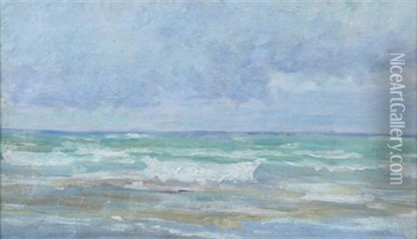 The Sea Oil Painting - Bladen Tasker Snyder