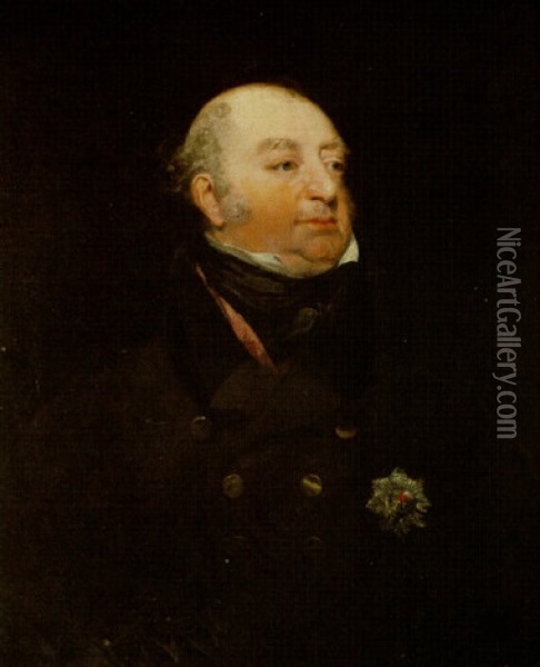 Portrait Of The Duke Of York Oil Painting - Henry Raffle