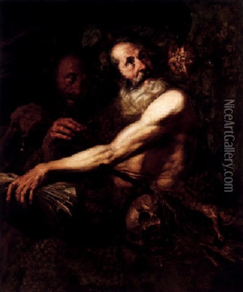 Korpen Kommer Med Brod Till Profeten Elia Oil Painting - Jusepe de Ribera