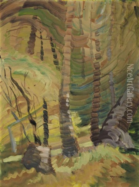 Spring No. 3 Oil Painting - Emily Carr