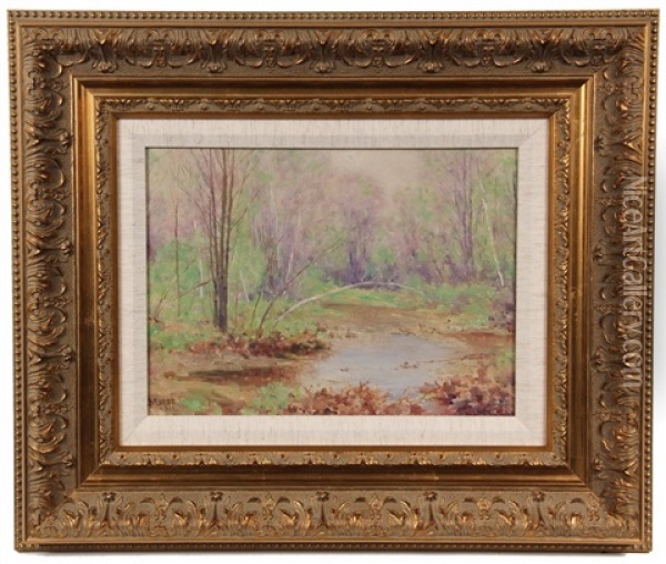 Delano Water Oil Painting - George Frederick Morse