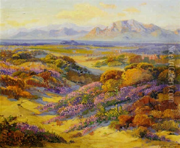 Flower Laden Dunes Oil Painting - Fred Grayson Sayre