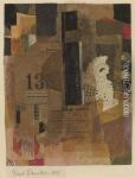 Ohne Titel Oil Painting - Kurt Schwitters