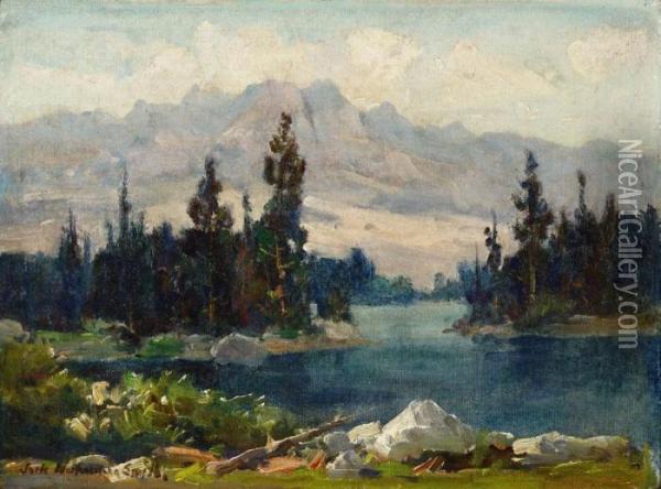 Sierra Lake Oil Painting - Jack Wilkinson Smith