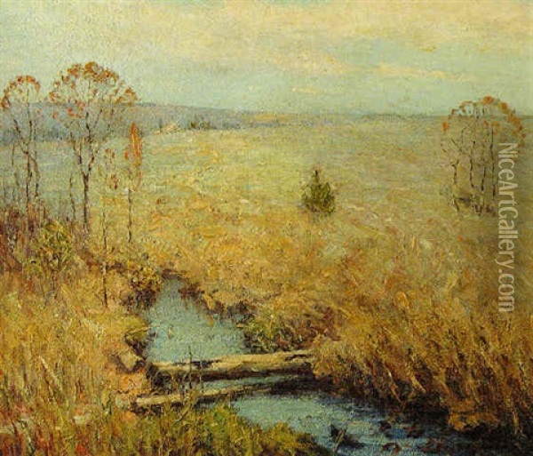 Early Autumn Oil Painting - Clark S. Marshall