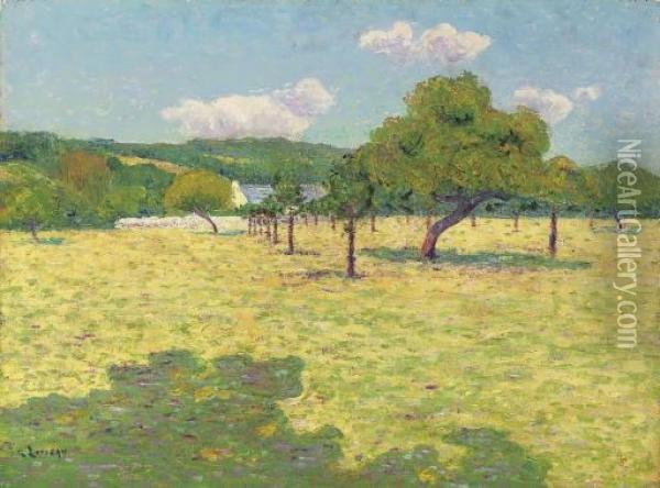 Plaine Et Coteaux Oil Painting - Gustave Loiseau