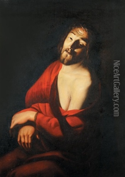 Le Christ Aux Liens Oil Painting - Gerrit Van Honthorst