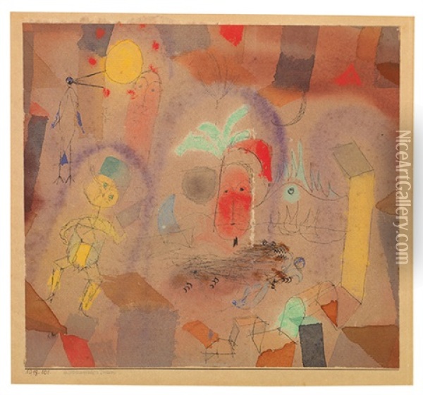 Maroccanischer Traum Oil Painting - Paul Klee