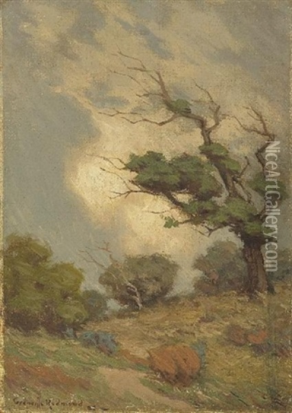 Before The Storm Oil Painting - Granville S. Redmond