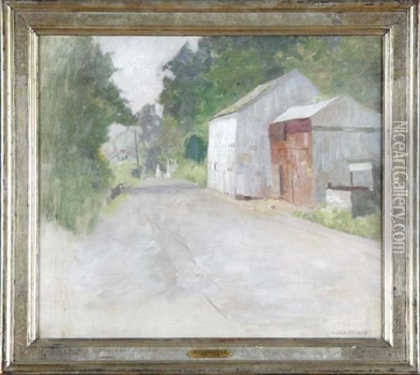 Near The Union Mill Oil Painting - William Langson Lathrop