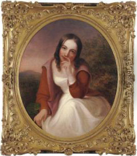 Reverie Oil Painting - Rembrandt Peale