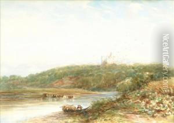 Norham Castle Oil Painting - James Orrock