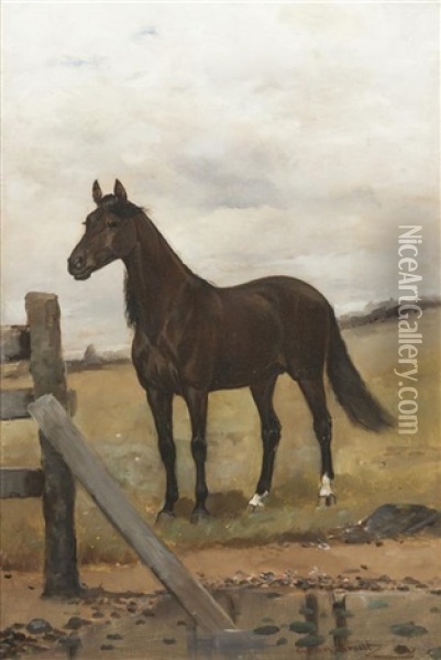 The Horse Oil Painting - Gean Smith