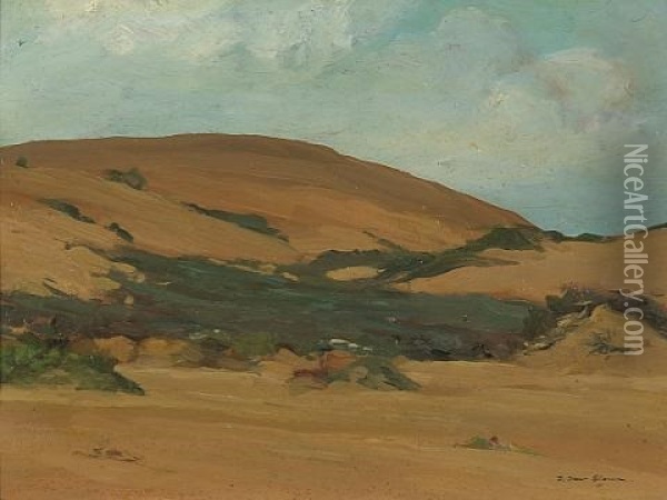 Monterey Dunes Oil Painting - Frank Joseph van Sloun